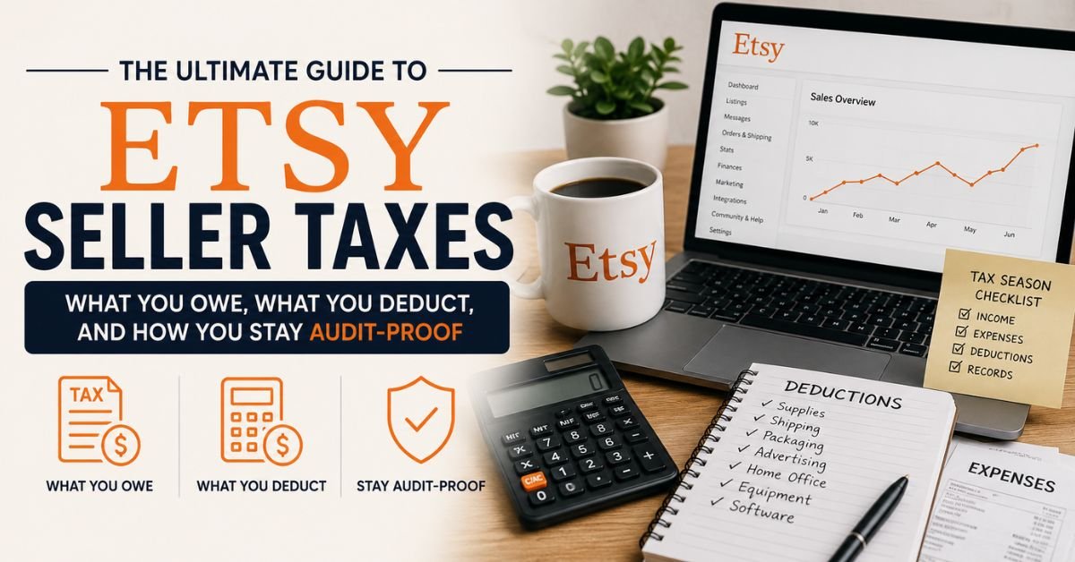 The Ultimate Guide to Etsy Seller Taxes What You Owe, What You Deduct, and How You Stay Audit-Proof