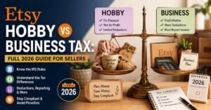 Etsy Hobby vs Business Tax