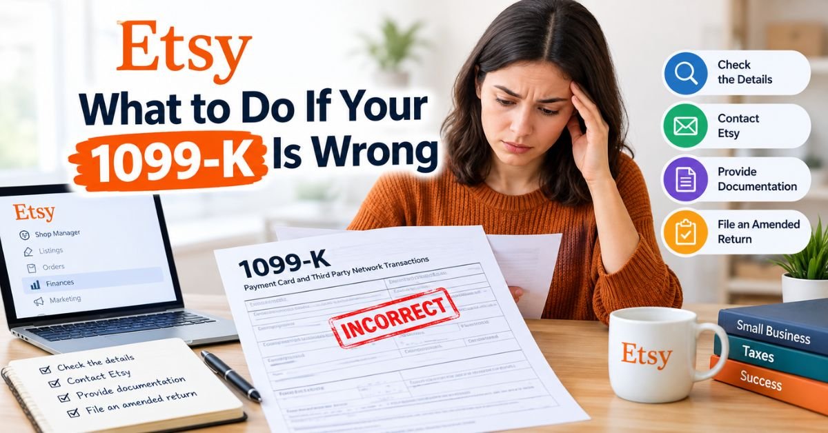 What to Do If Your Etsy 1099-K Is Wrong