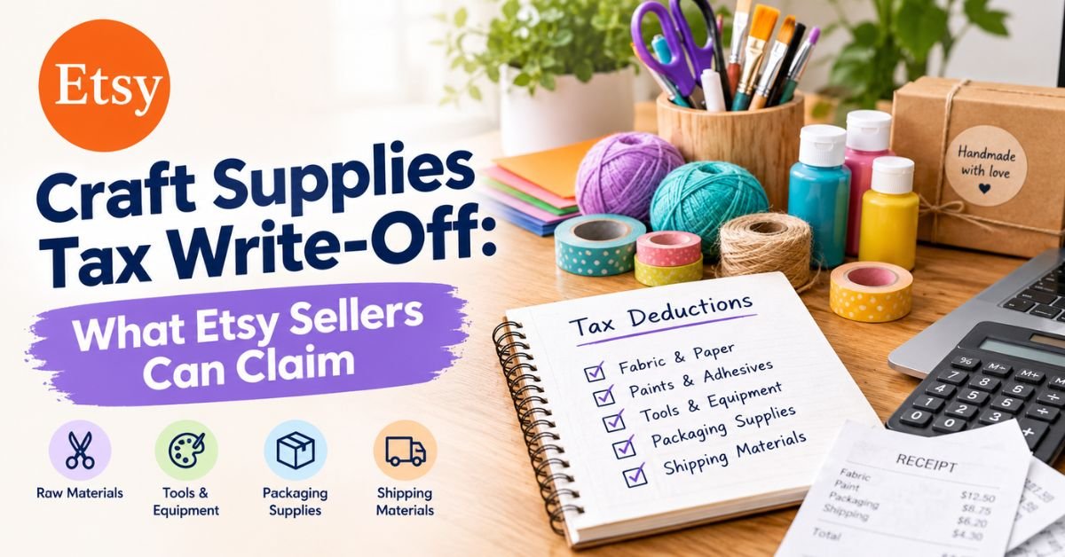 Craft Supplies Tax Write-Off