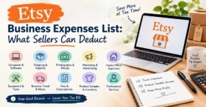 Etsy Business Expenses List