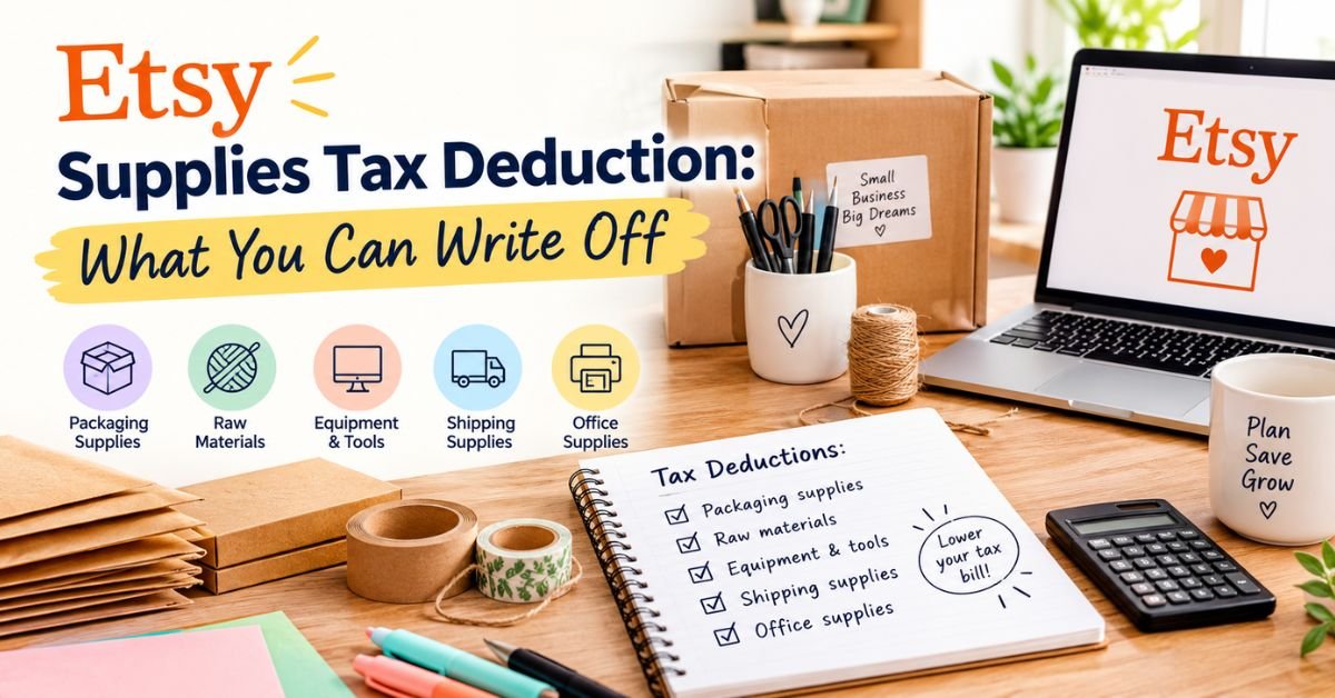 Etsy Supplies Tax Deduction